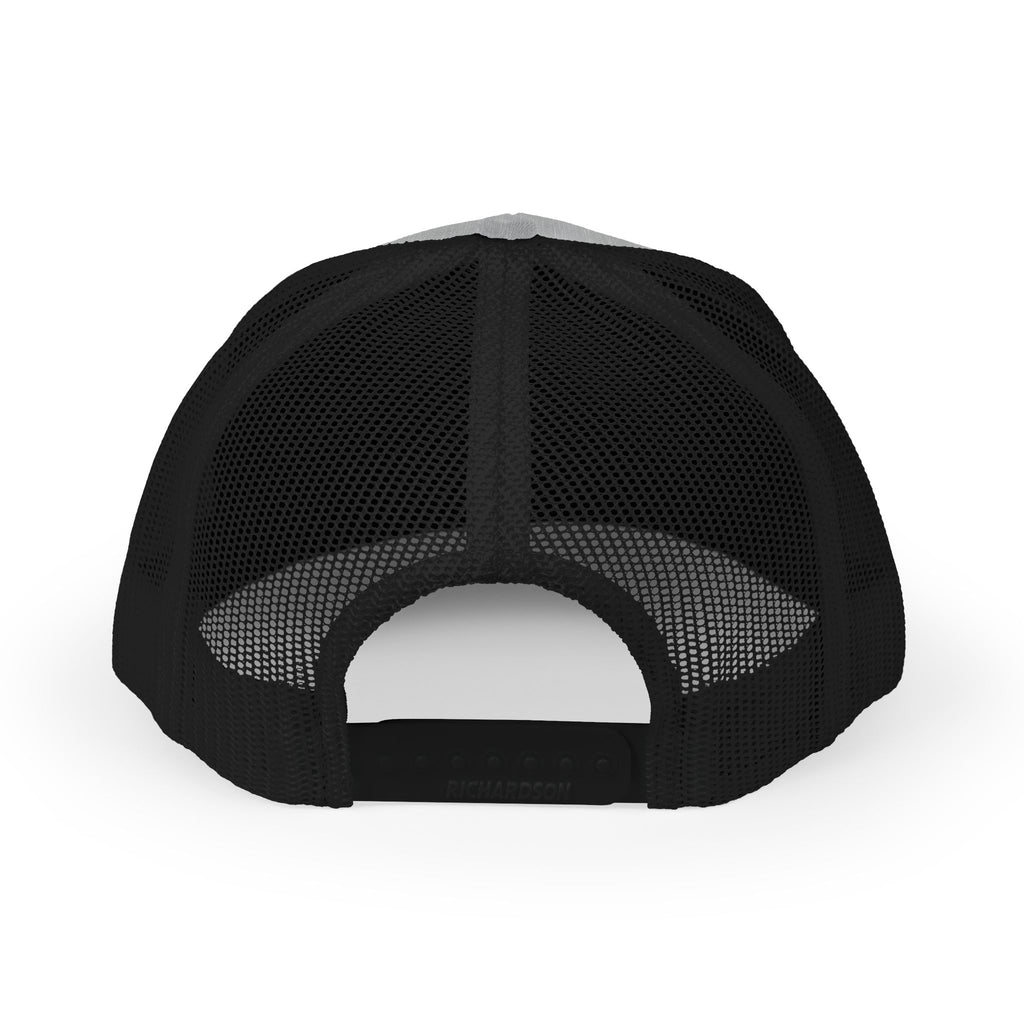 GARAEHEE Embroidered Trucker Cap — Retro Orange Patch Snapback Hat