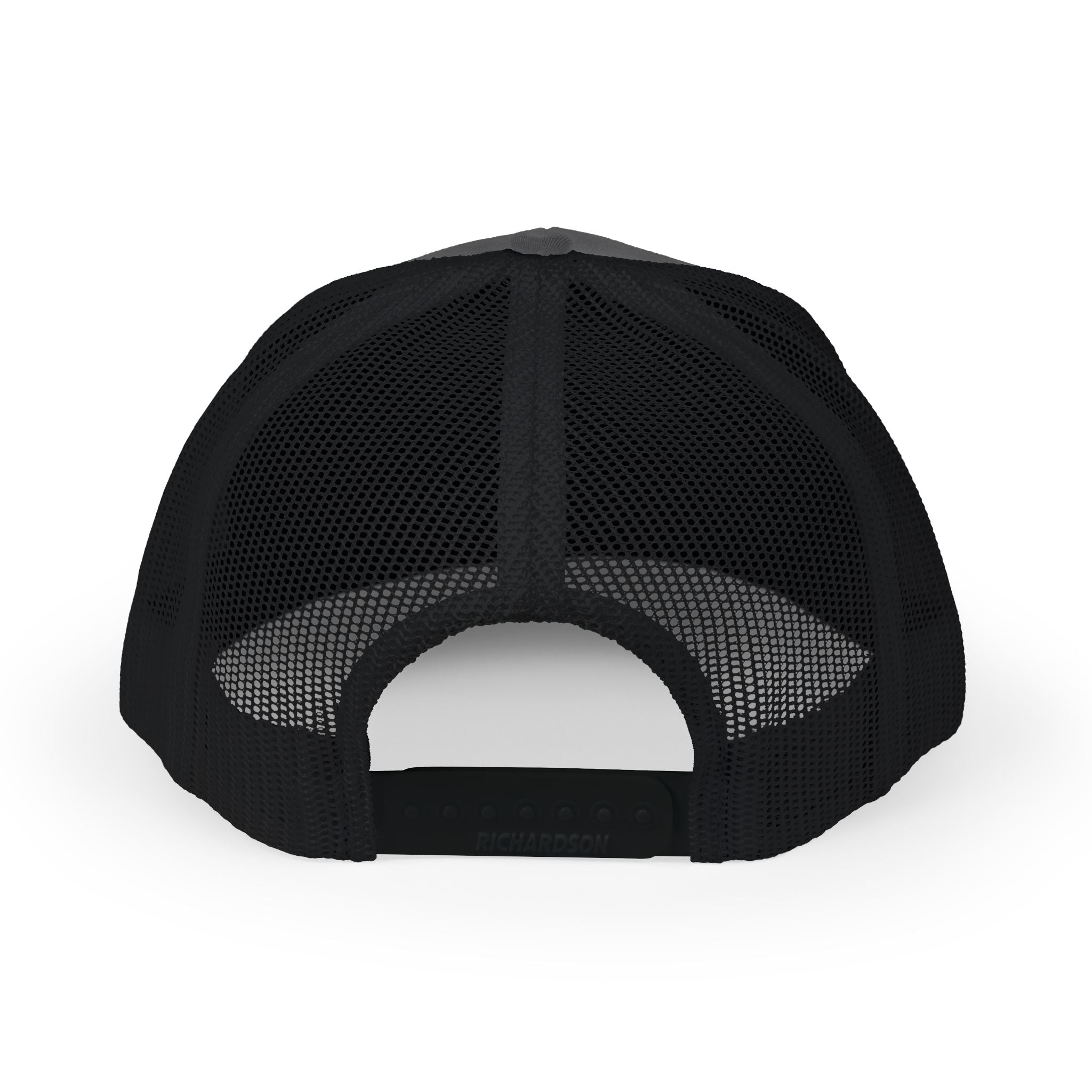 GARAEHEE Embroidered Trucker Cap — Retro Orange Patch Snapback Hat