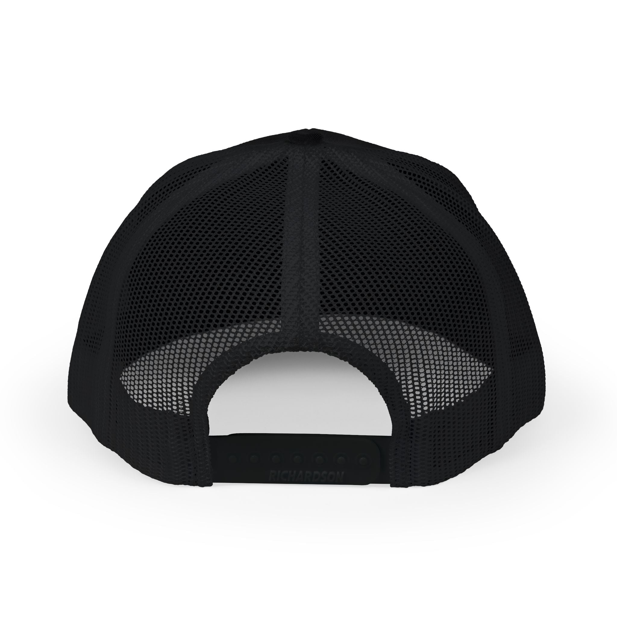 GARAEHEE Embroidered Trucker Cap — Retro Orange Patch Snapback Hat